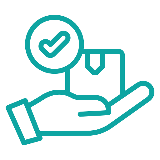 Deliver Graphic - hand delivering package